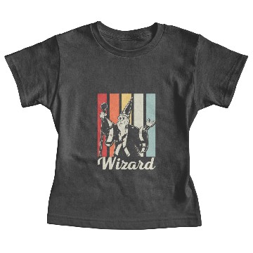 Discover Wizard Witchcraft Sorcerer Magic Retro Cool Gift Baby Tees