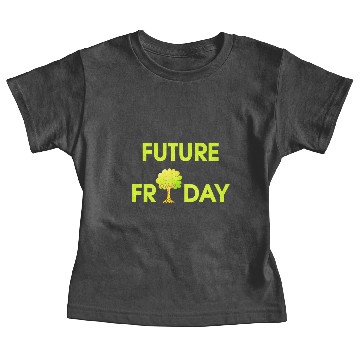 Discover Future Friday Environment Protest carbondioxide Baby Tees