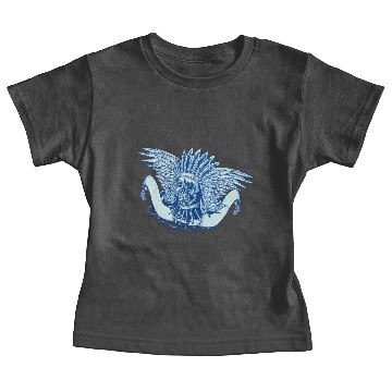 Discover Native American Indian Chief Skull Baby Tees