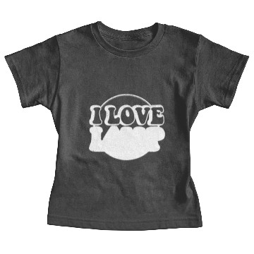 Discover I Love Lamp Baby Tees