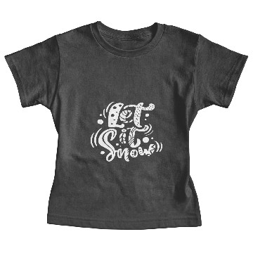 Discover Let It Snow In Scandinavian Style Baby Tees