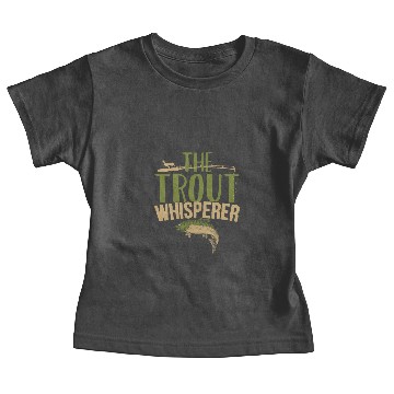 Discover Fishing Trout Whisperer Baby Tees
