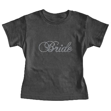 Discover Rhinestone Bride Baby Tees