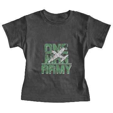 Discover Army Camouflage Military Gift Idea Baby Tees