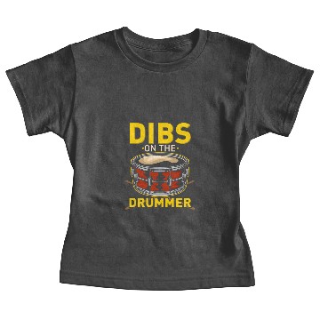 Discover dibs on the drummer Baby Tees