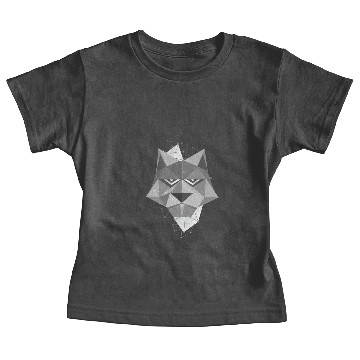 Discover Wolf face geometric Baby Tees