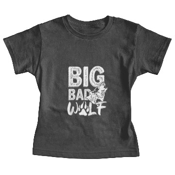 Discover Big Bad Wolf predator pack animal present Baby Tees