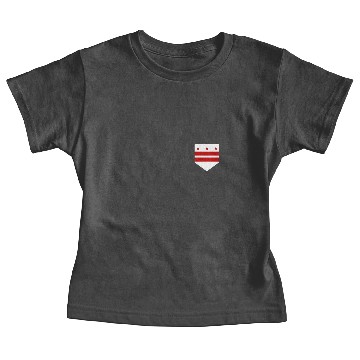 Discover Washington DC Flag Baby Tees