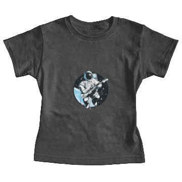 Discover Astronaut Guitarist - Space Musician Music Lover Baby Tees