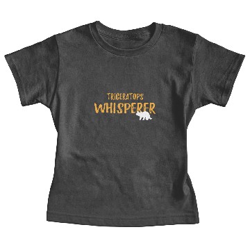 Discover Triceratops Whisperer Graphic Baby Tees