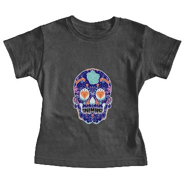 Discover Sugar Skull - Diamonds Skull Baby Tees