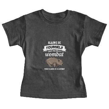Discover Wombat Animal Baby Tees