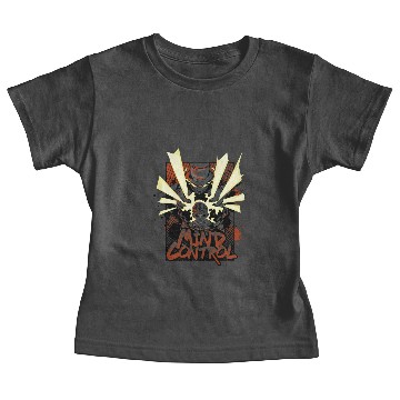 Discover Mind Control Brain Comics Art Baby Tees