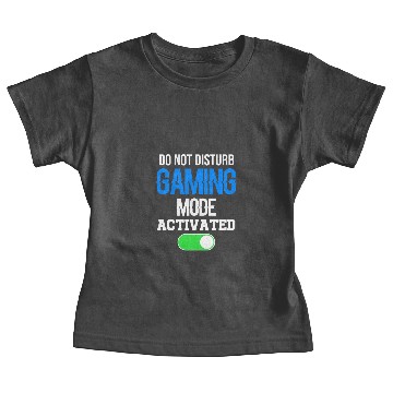 Discover Do not disturb gaming mode activated Baby Tees