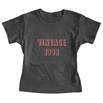 Discover Vintage 1998 (rose design) 21st birthday Baby Tees