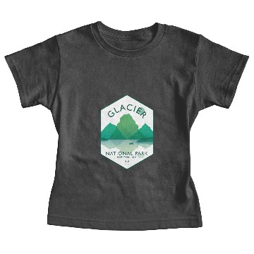 Discover Glacier National Park - Montana USA Baby Tees