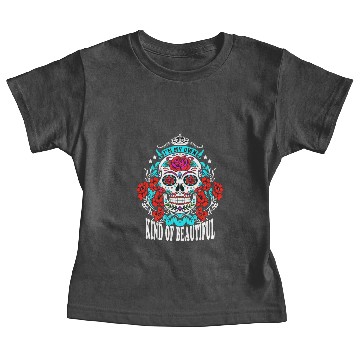 Discover Rose Sugar Skull Baby Tees