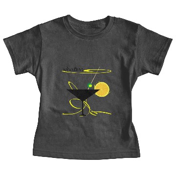 Discover whatevs cocktail glass lemon design abstract Baby Tees