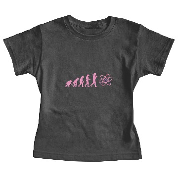 Discover SCIENCE Evolution with Atom Neutron biology Baby Tees