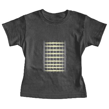 Discover Gray beige waves Baby Tees