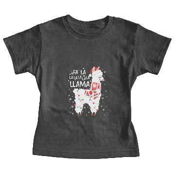 Discover Fa La La Llama Santa Baby Tees Christmas Funny Gift