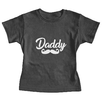Discover Movember Day Daddy Mustache Baby Tees
