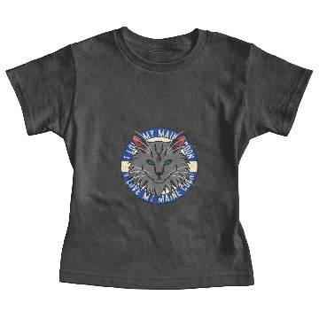 Discover Pop Art Maine Coon for Cat Lovers and Owners Gift Baby Tees