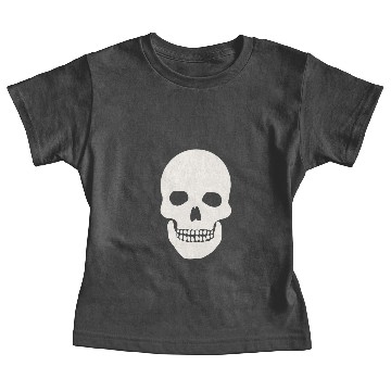 Discover skeleton head Halloween Baby Tees