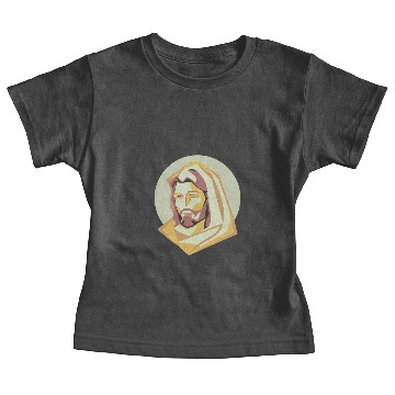 Discover Jesus Polygon Religion Baby Tees