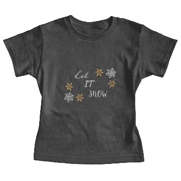 Discover Let It Snow Baby Tees