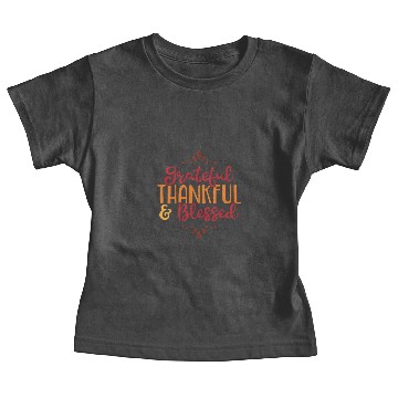 Discover Grateful Thankful Blessed Baby Tees