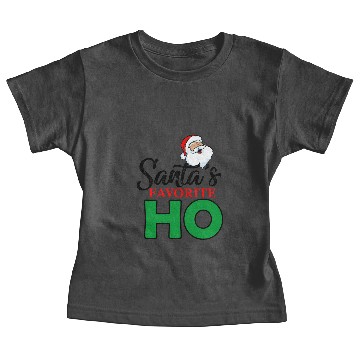 Discover Santas Favorite Ho Ho Ho funny Christmas gift for Baby Tees