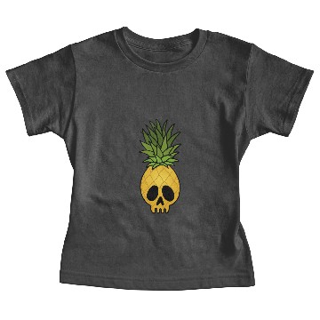 Discover Pineapple skull Baby Tees