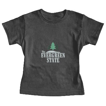 Discover The Evergreen State Baby Tees