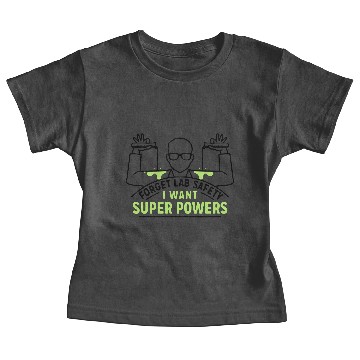 Discover Forget Lab Safety hero super superhero Baby Tees
