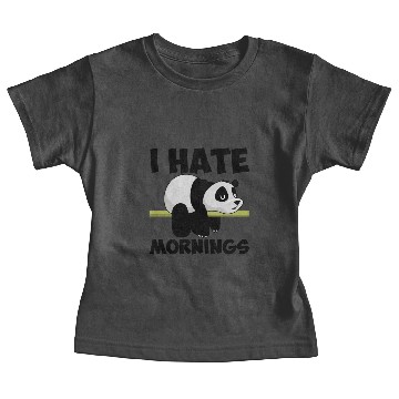 Discover I Hate Mornings Baby Tees