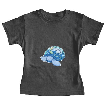 Discover Turtle cloud star moon sky kid gift Baby Tees