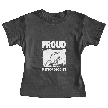 Discover Meteorologist GroundHog Day Design Baby Tees