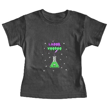 Discover Labor Voodoo Lab Science Poison Skull Nerd Geek Baby Tees