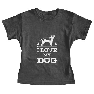 Discover I love my Dog Baby Tees