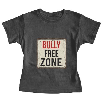 Discover Bully Free Zone Baby Tees