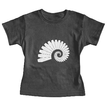 Discover Fibonacci Coffin Spiral Baby Tees