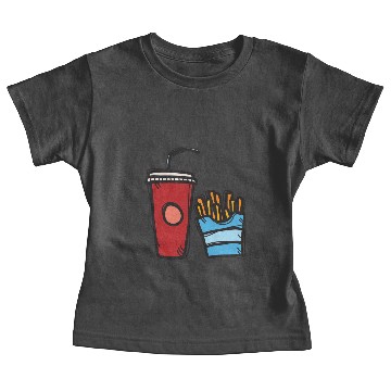 Discover French fries and soda Baby Tees