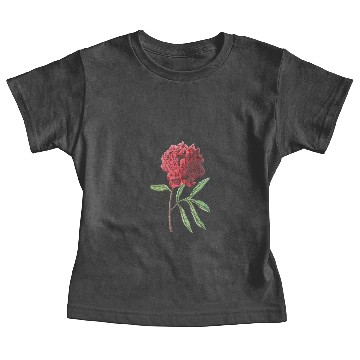 Discover Red tree peony Baby Tees