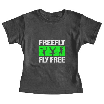 Discover Skydiving, Skyive, Freefly, Parachute Baby Tees