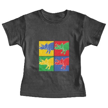 Discover Triceratops Dino Bones Baby Tees