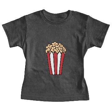 Discover Popcorn Vintage Retro Funny Baby Tees
