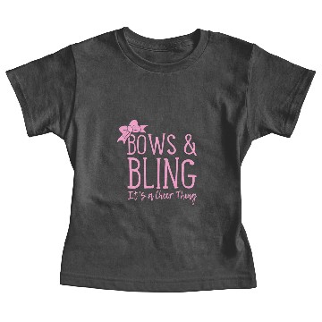 Discover Bows And Bling It's A Cheer Thing Baby Tees