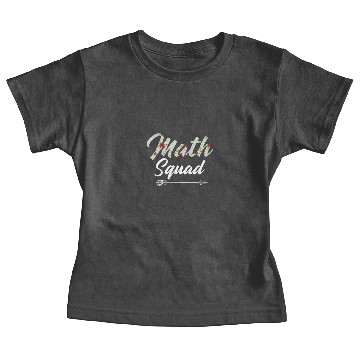 Discover Math Squad Baby Tees