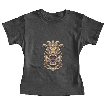 Discover Aztec Skull Baby Tees